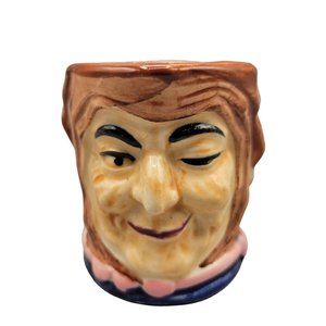 Toby Jug Wales China Handpainted Ceramic Japan Small Drinking Vessel